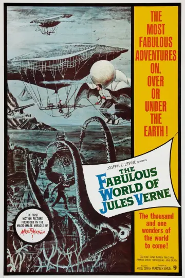 Poster to the movie "The Fabulous World of Jules Verne" #1113888