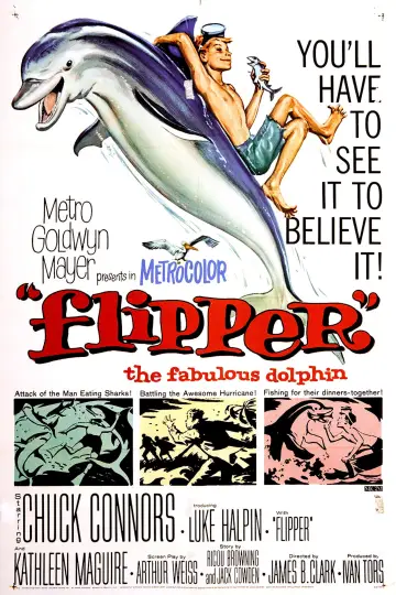 Poster to the movie "Flipper" #1127866