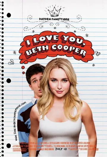 Poster to the movie "I Love You, Beth Cooper" #311226