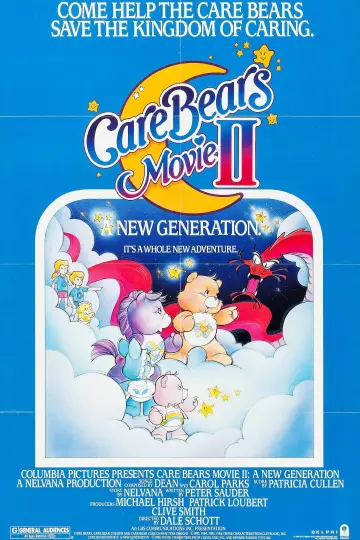 Poster to the movie "Care Bears Movie II: A New Generation" #1097166