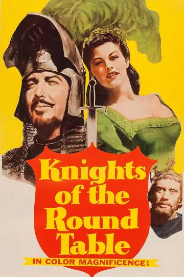 Poster to the movie "Knights of the Round Table" #1616012