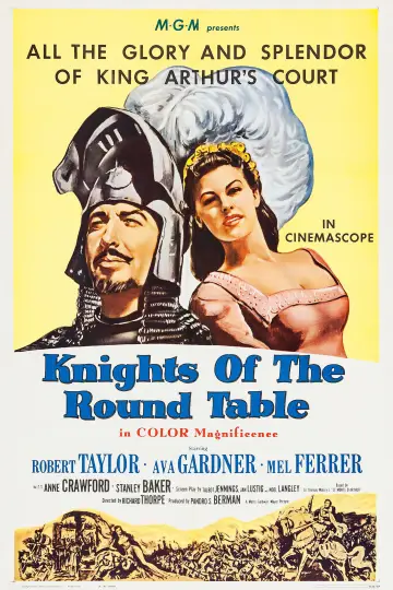 Poster to the movie "Knights of the Round Table" #1616015