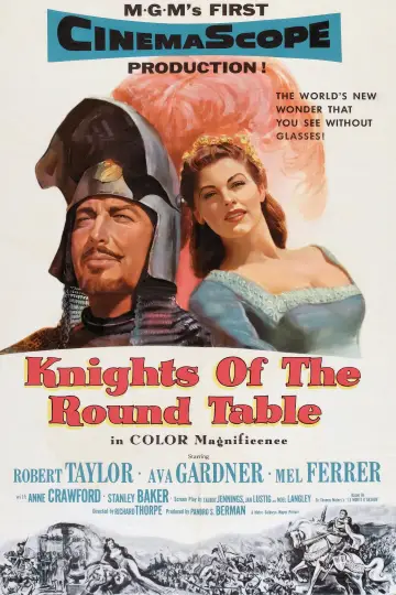 Poster to the movie "Knights of the Round Table" #1616020