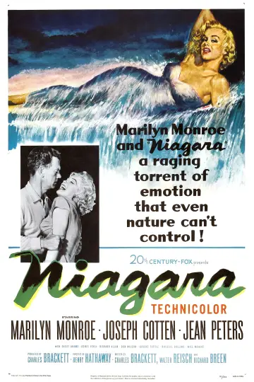 Poster to the movie "Niagara" #881268