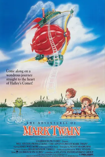 Poster to the movie "The Adventures of Mark Twain" #1624584