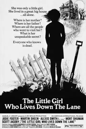 Poster to the movie "The Little Girl Who Lives Down the Lane" #951121