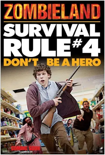 Poster to the movie "Zombieland" #613905