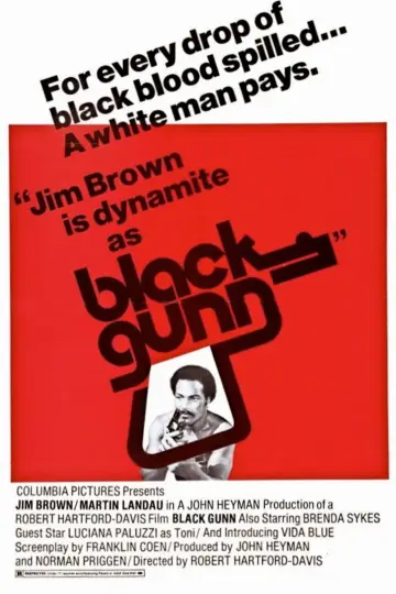 Poster to the movie "Black Gunn" #1120471