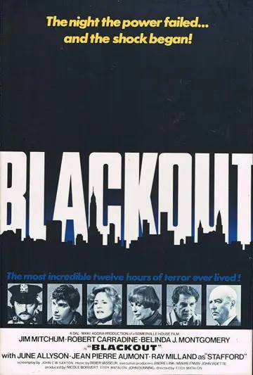 Poster to the movie "Blackout" #1106255