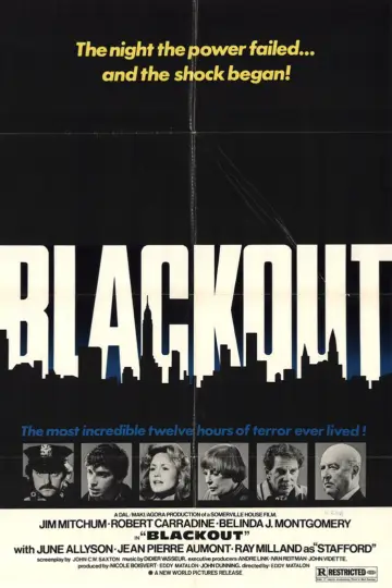 Poster to the movie "Blackout" #1106256