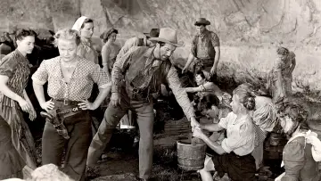 Backdrop to the movie "Westward the Women" #1064390