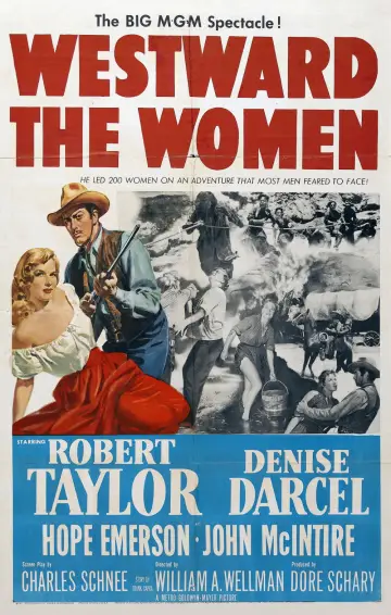 Poster to the movie "Westward the Women" #1064405