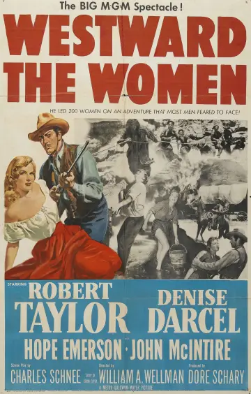 Poster to the movie "Westward the Women" #1064410