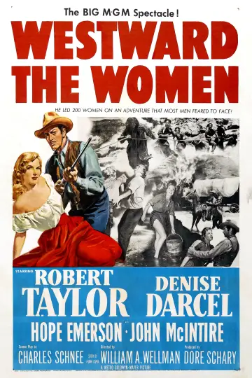 Poster to the movie "Westward the Women" #1064416