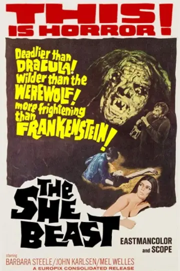 Poster to the movie "The She Beast" #1063163