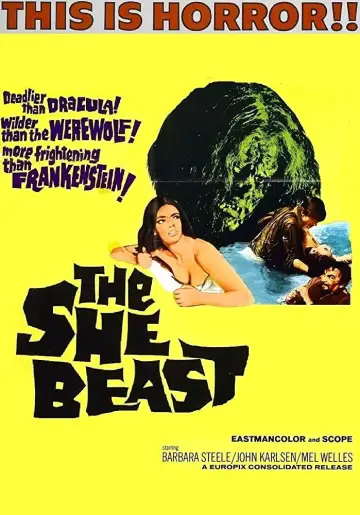 Poster to the movie "The She Beast" #1063165