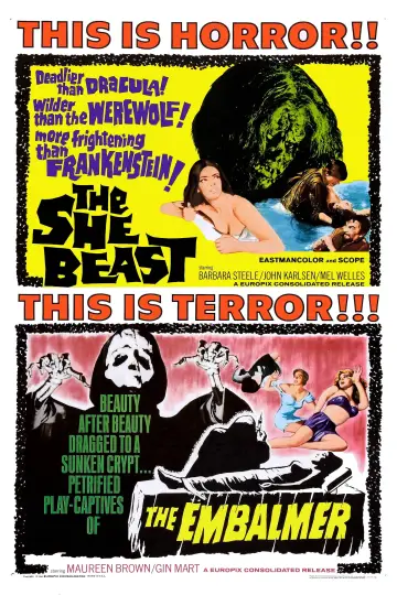 Poster to the movie "The She Beast" #1063168