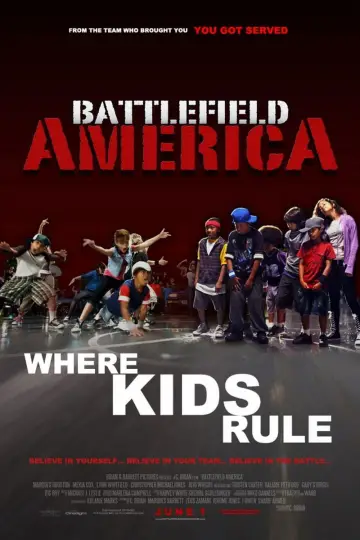Poster to the movie "Battlefield America" #745489