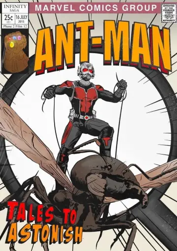 Poster to the movie "Ant-Man" #961288