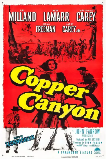 Poster to the movie "Copper Canyon" #1123782