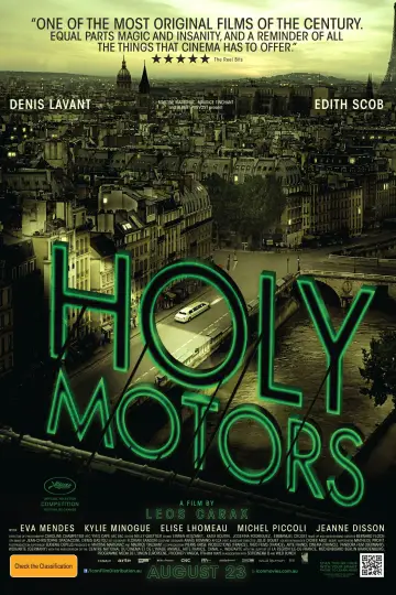 Poster to the movie "Holy Motors" #246284