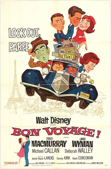 Poster to the movie "Bon Voyage!" #1136787