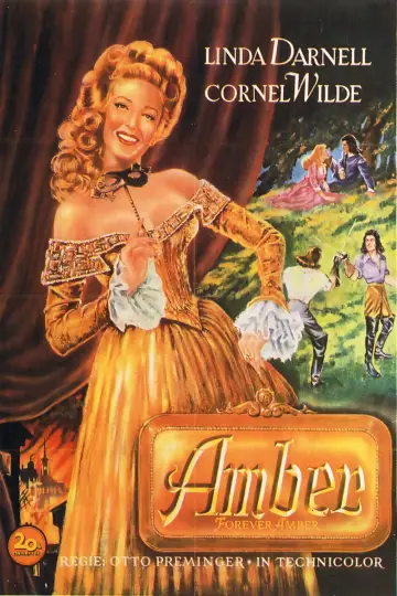 Poster to the movie "Forever Amber" #1126576