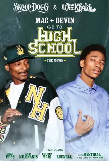 Poster to the movie "Mac & Devin Go to High School" #998557