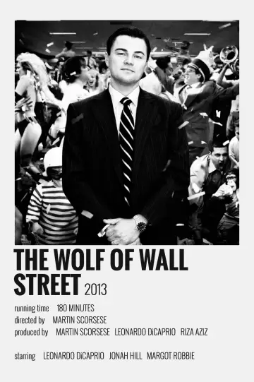 Poster to the movie "The Wolf of Wall Street" #830667