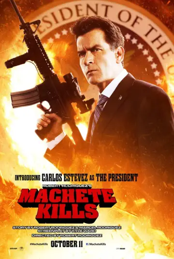 Poster to the movie "Machete Kills" #871551
