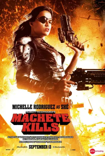 Poster to the movie "Machete Kills" #871552