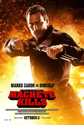 Poster to the movie "Machete Kills" #871553