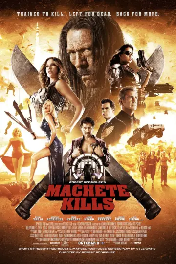 Poster to the movie "Machete Kills" #871555