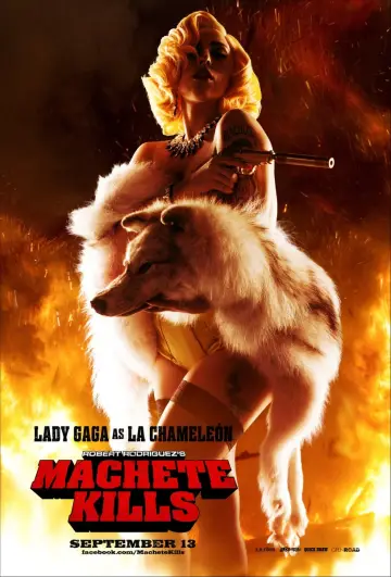 Poster to the movie "Machete Kills" #871558