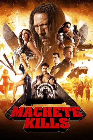 Poster to the movie "Machete Kills" #937090