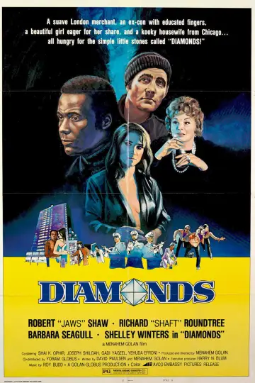 Poster to the movie "Diamonds" #1130548