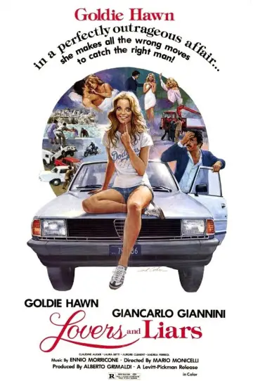 Poster to the movie "Lovers and Liars" #1145306