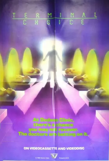 Poster to the movie "Terminal Choice" #1129811