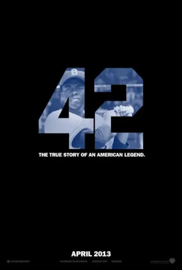 Poster to the movie "42" #805509