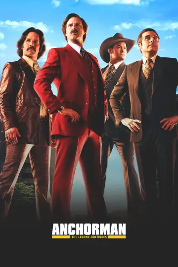 Poster to the movie "Anchorman 2: The Legend Continues" #1180915