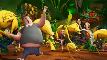 Backdrop to the movie "Cloudy with a Chance of Meatballs 2" #285230