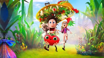 Backdrop to the movie "Cloudy with a Chance of Meatballs 2" #691102