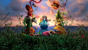 Backdrop to the movie "Cloudy with a Chance of Meatballs 2" #963678