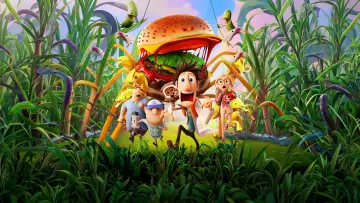 Backdrop to the movie "Cloudy with a Chance of Meatballs 2" #963679