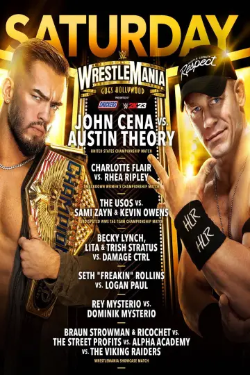 Poster to the movie "WrestleMania 39: Saturday" #1089275