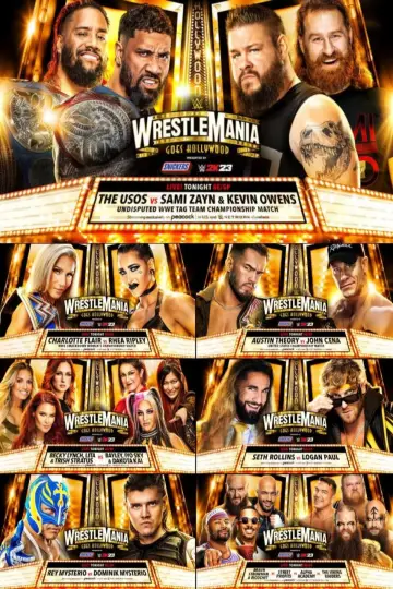 Poster to the movie "WrestleMania 39: Saturday" #1089277