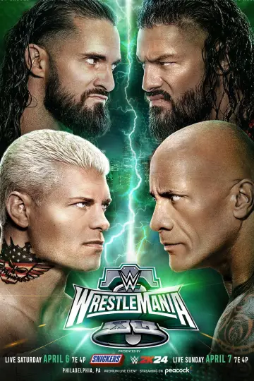 Poster to the movie "WrestleMania XL Saturday" #686534