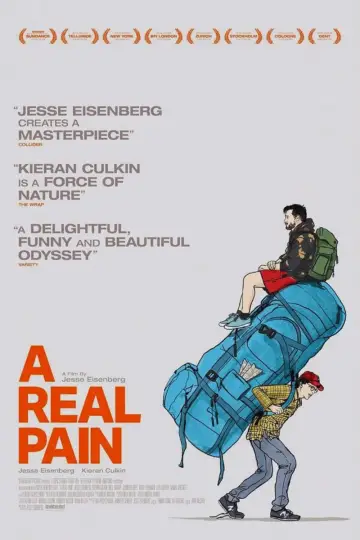 Poster to the movie "A Real Pain" #592857