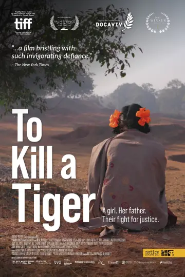Poster to the movie "To Kill a Tiger" #1017796