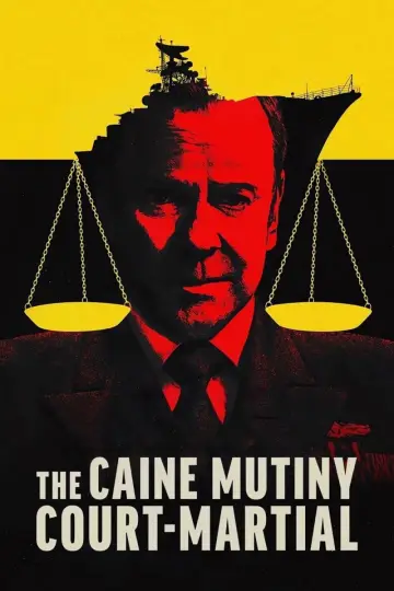 Poster to the movie "The Caine Mutiny Court-Martial" #1016747